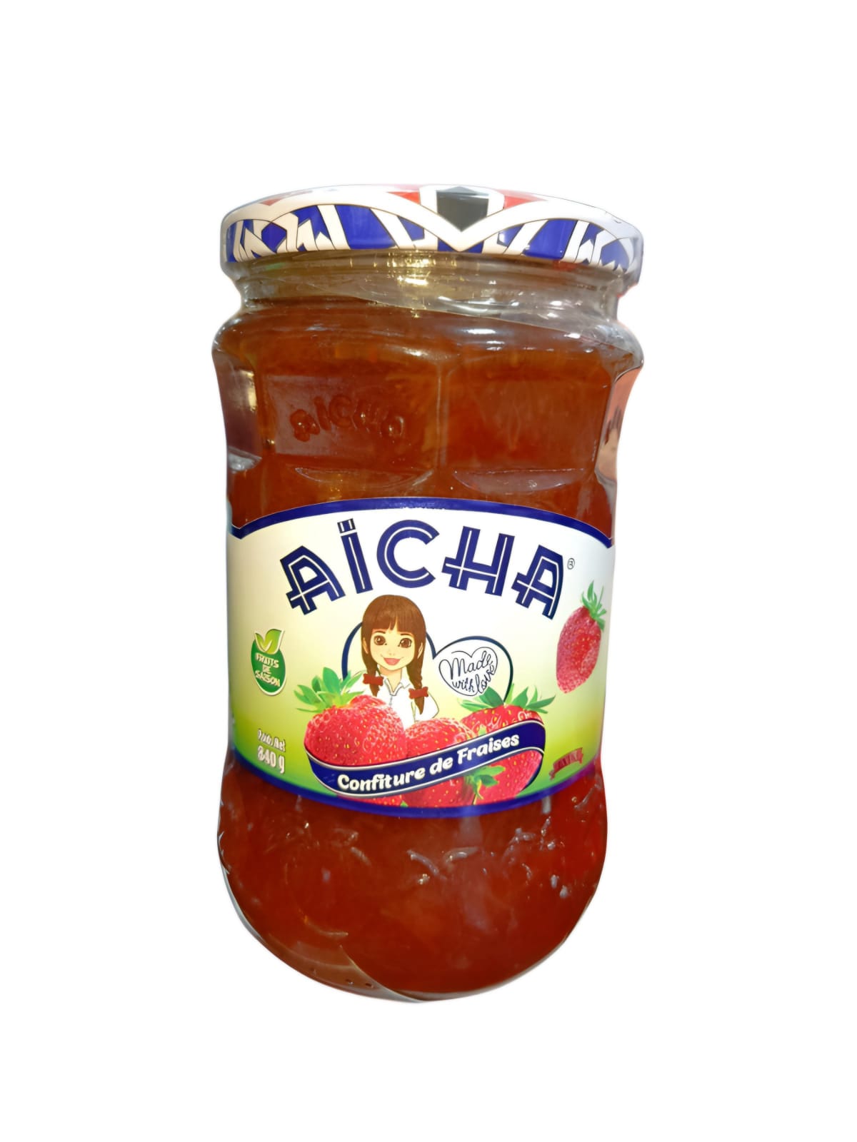 مربى الفراولة عائشة 840 غرام